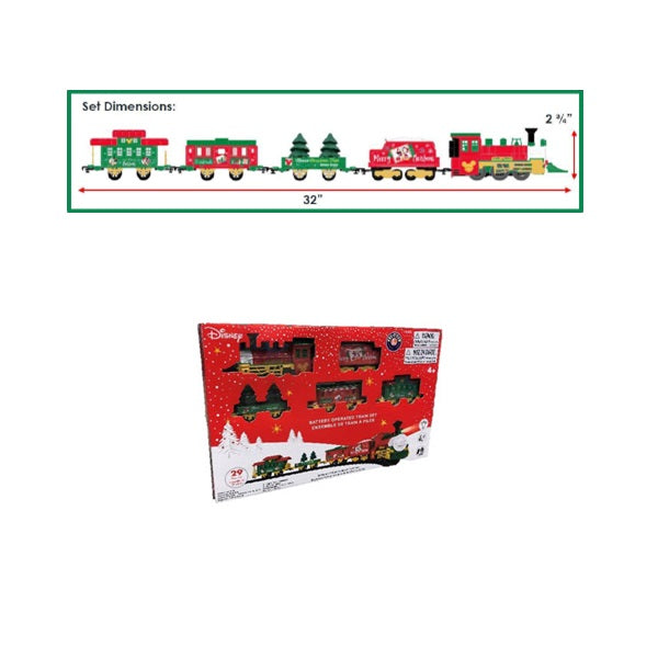 Lionel Trains <br> Disney Christmas Freight MINI Train Set