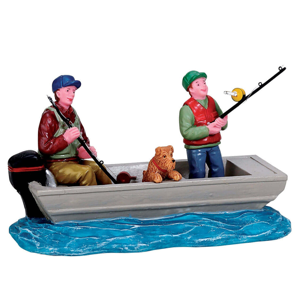 Lemax Figurine <br> Family Fishing Trip