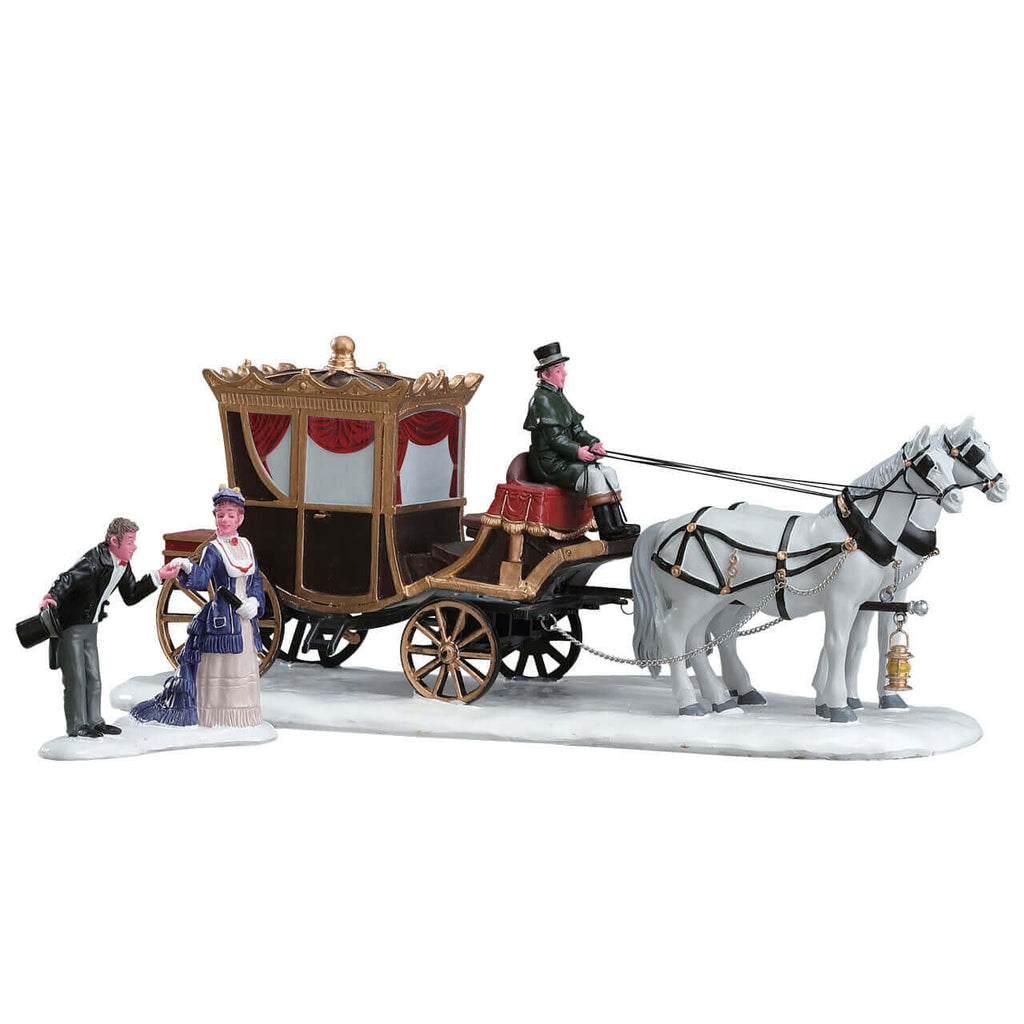 LEMAX PRE-ORDER <br> Table Pieces <br> The Duchess Arrives, Set of 2