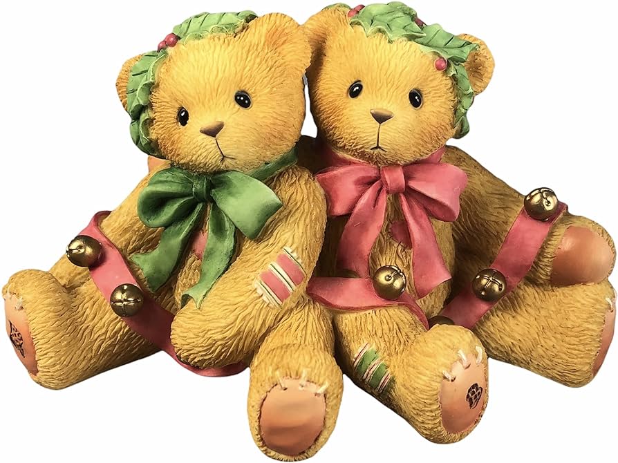 Cherished Teddies - Bonnie and Harold <br> "Ring in the Holidays with Me"