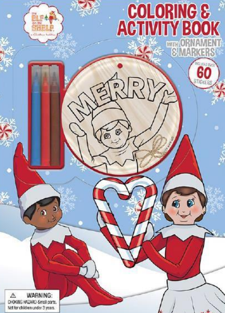 Elf on the Shelf 2023 <br> Colouring & Activity Book with Ornament