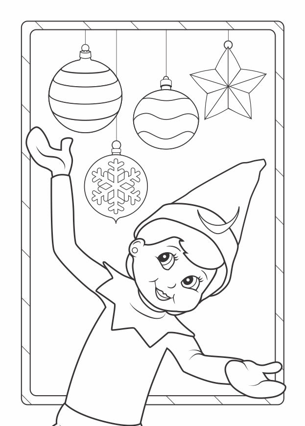 Elf on the Shelf 2023 <br> Jumbo Colouring Book