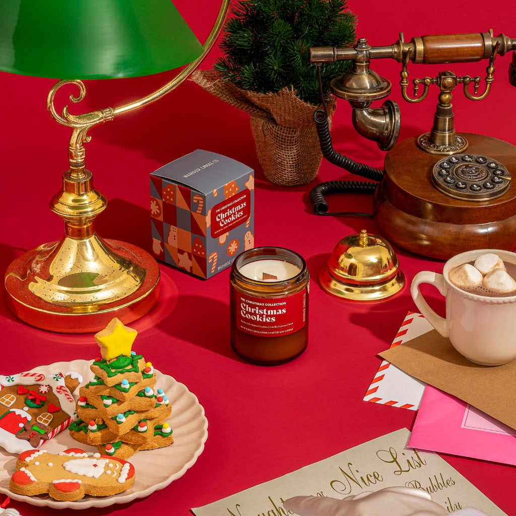Waxhouse <br> The Christmas Collection <br> Christmas Cookies Soy Candle