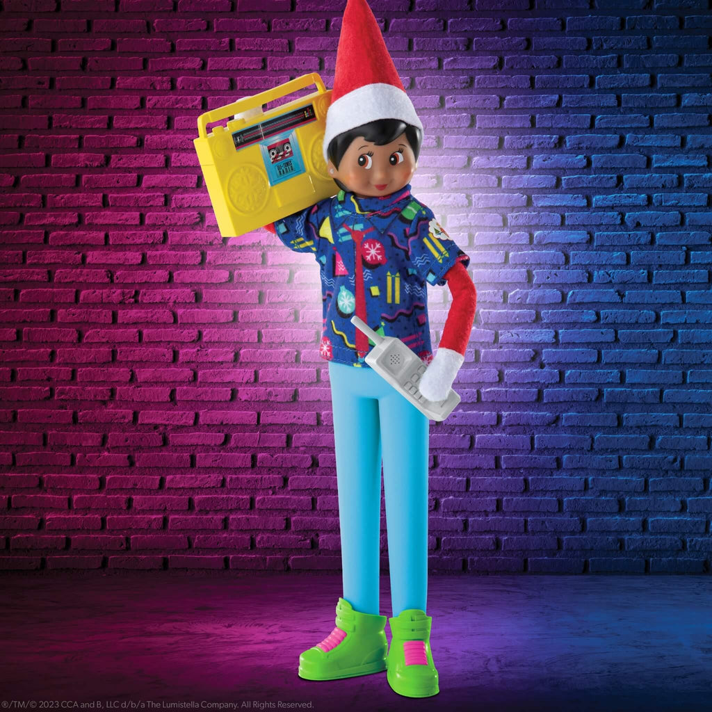 Elf on the Shelf 2023 <br> Claus Couture Collection® <br> MagiFreez® Retro Rad ’80s Gear
