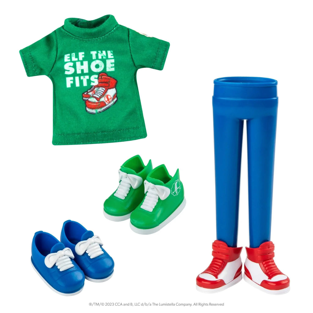 Elf on the Shelf 2023 <br> Claus Couture Collection® <br> MagiFreez® Cool Kicks Sneaker Trio