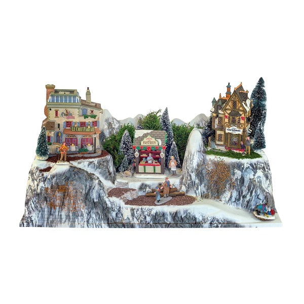 2024 PRE-ORDER <br> MY VILLAGE <br> Village Accessories <br> Christmas Village Mountain Full Colour Dolomites <br> PICK UP IN STORE ONLY