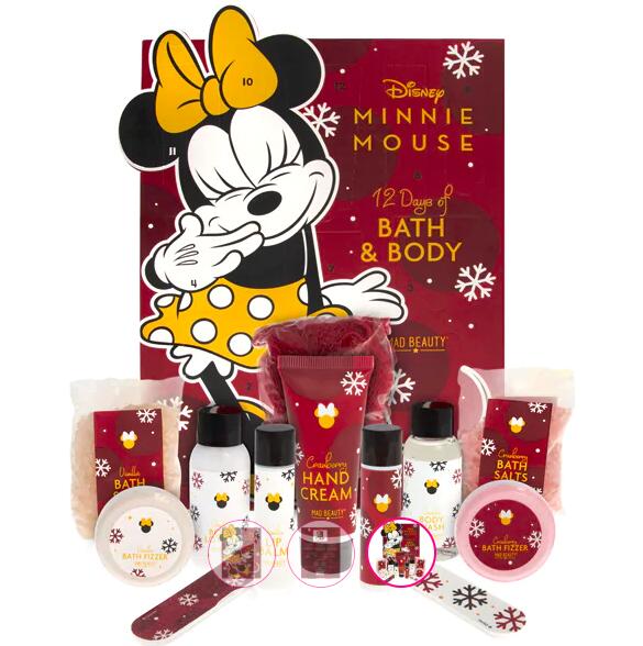 Mad Beauty <br> Disney Minnie Mouse <br> 12 Day Beauty Advent Calendar