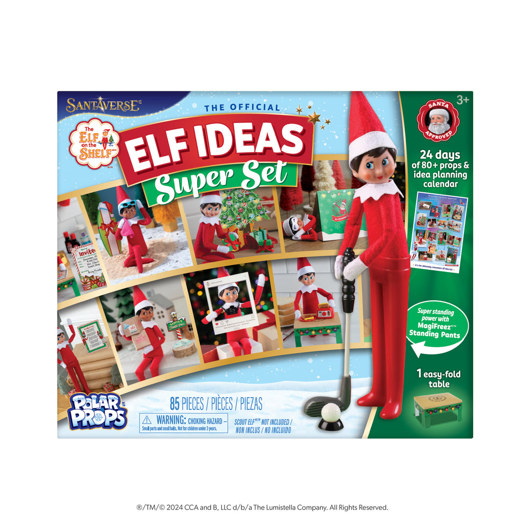 PRE-ORDER 2024 <br> Elf on the Shelf <br> Polar Props Ultimate Elf Ideas Kit
