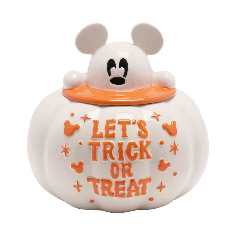 Disney Halloween <br> Treat Jar <br> Mickey Ghost