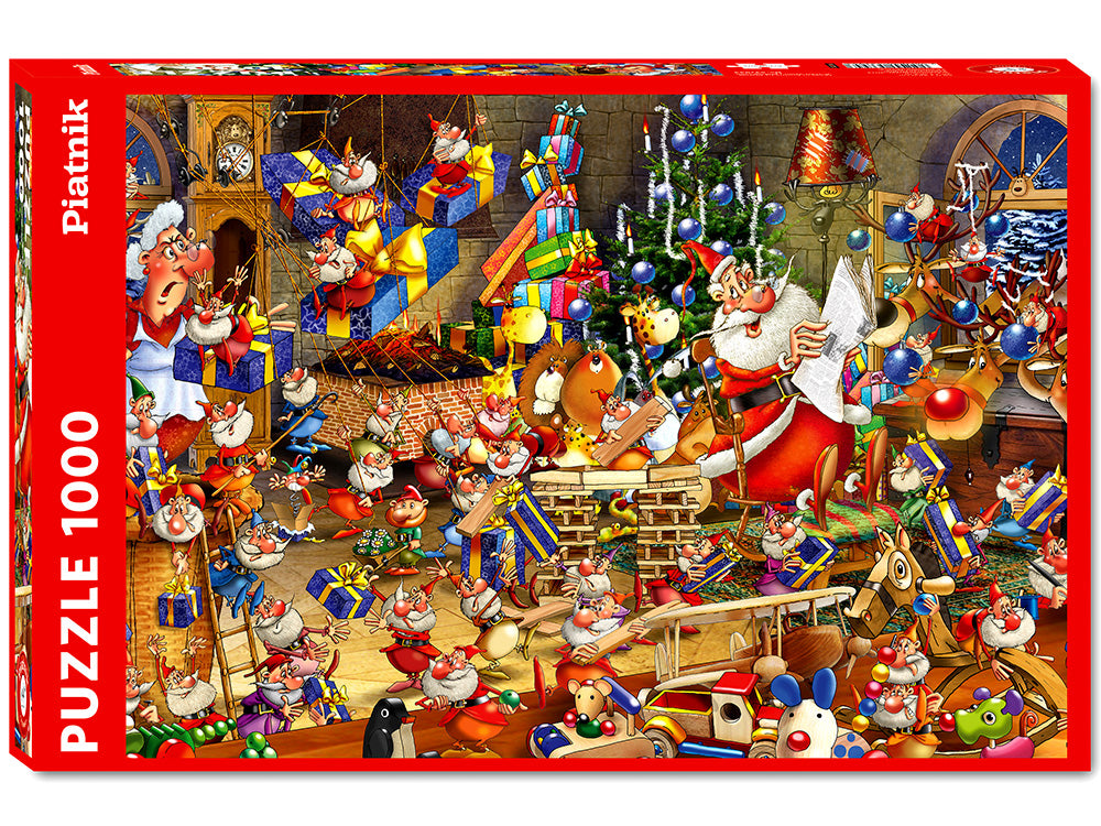 Ruyer <br>1000 Piece Puzzle <br> Christmas Chaos