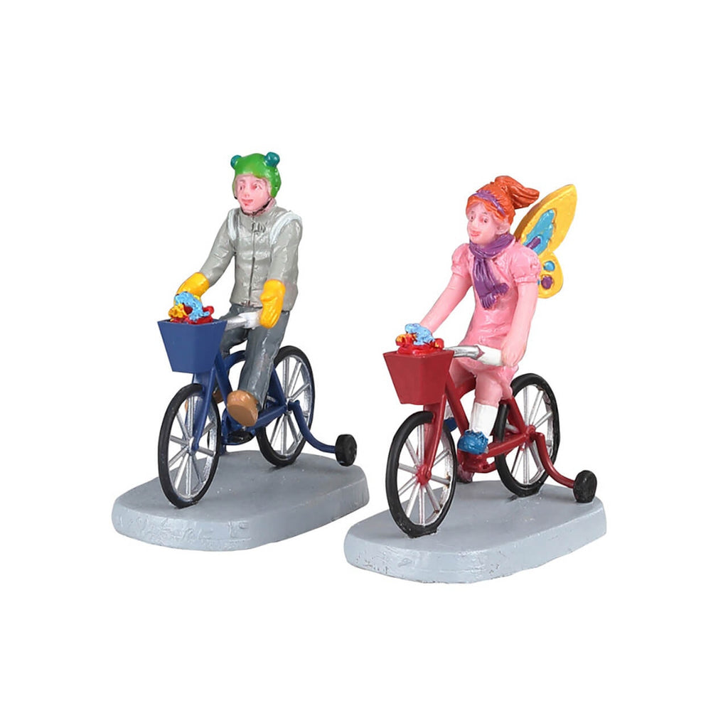 Spooky Town Figurines<br> Candy Cruisers, Set of 2