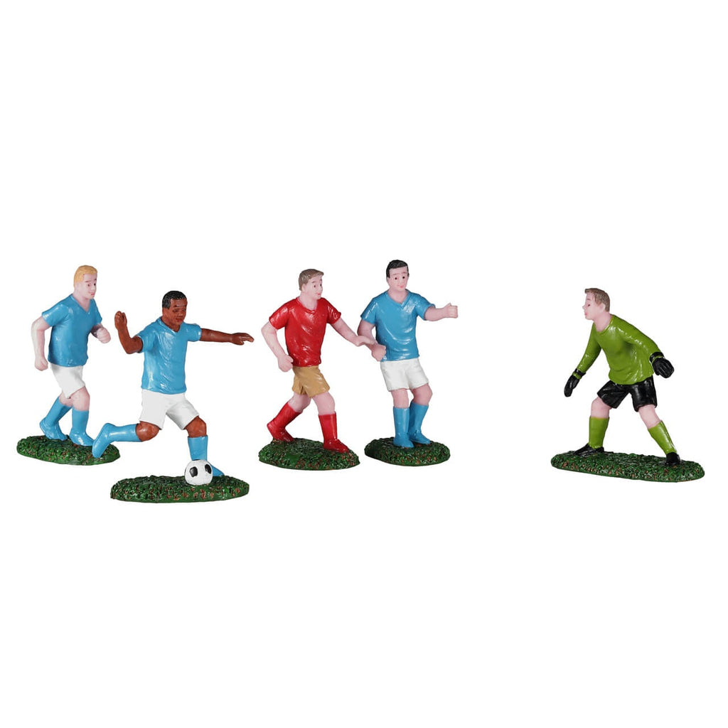 Lemax Figurine <br> Soccer Practise, Set of 5