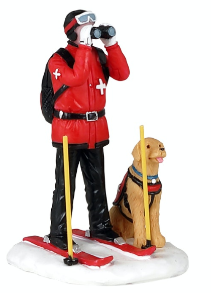 Lemax Figurine <br> Ski Patrol