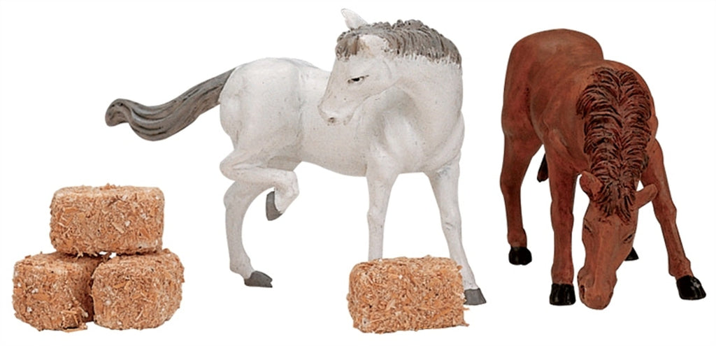 Lemax Figurines <br> Feed For The Horses, Set of 6