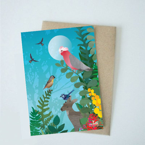 Greeting Card <br> Bird Life II