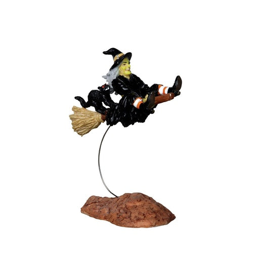 Spooky Town Figurine <br>Out-of-Control Witch