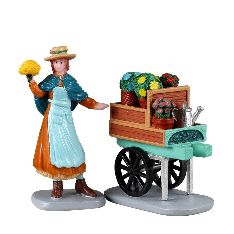Lemax Figurine <br> Merry's Garden Cart