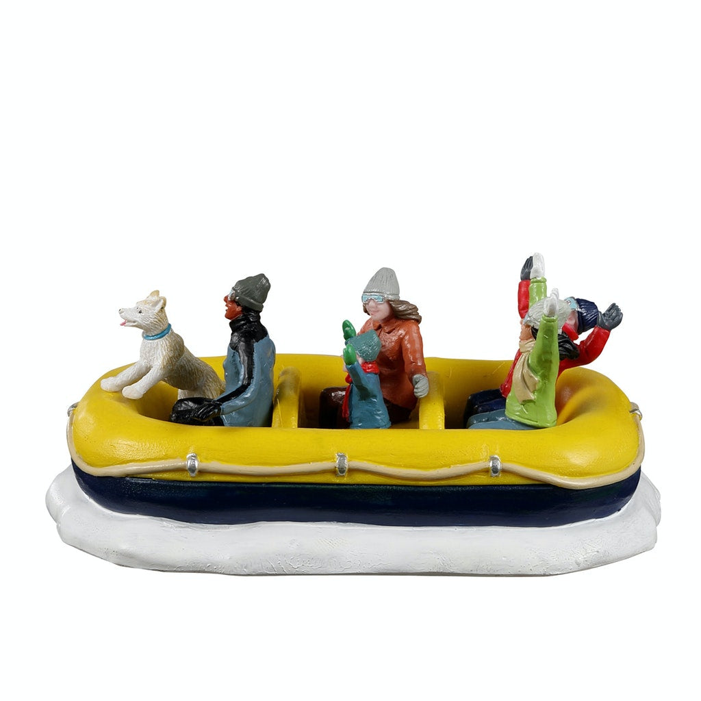 Lemax Table Piece <br> Snow Rafting