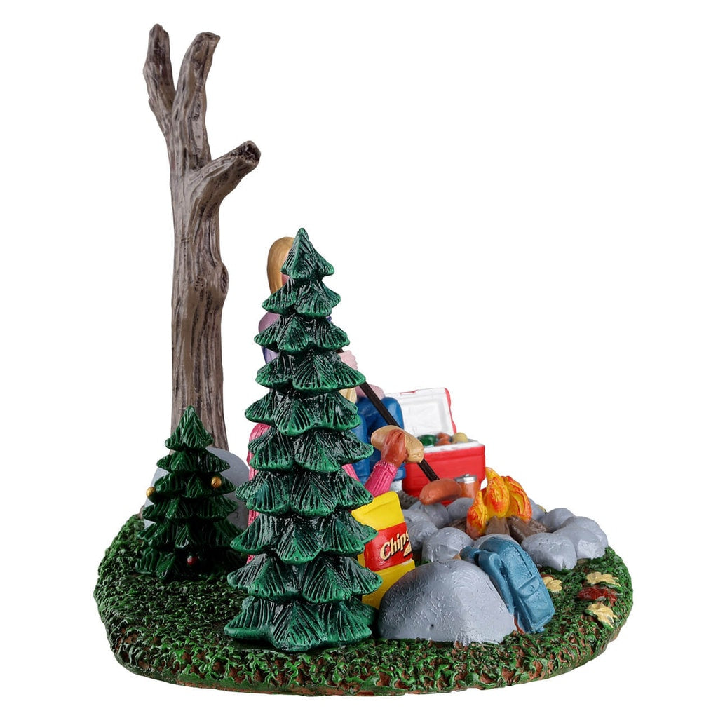 JOLLY JUNE EXTRA SPECIAL - 30% OFF <br> Lemax Table Piece <br> Fall Camping Trip