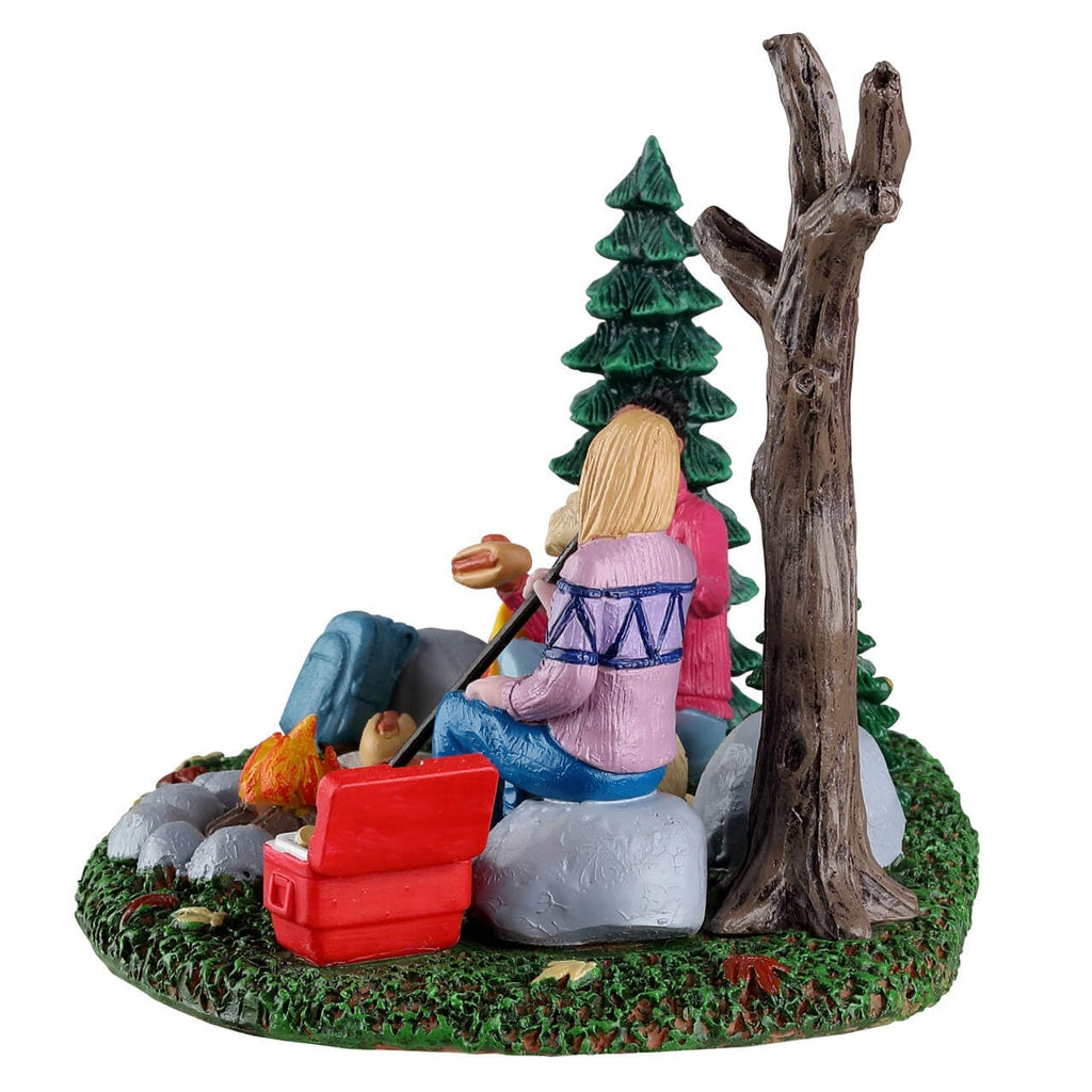 JOLLY JUNE EXTRA SPECIAL - 30% OFF <br> Lemax Table Piece <br> Fall Camping Trip