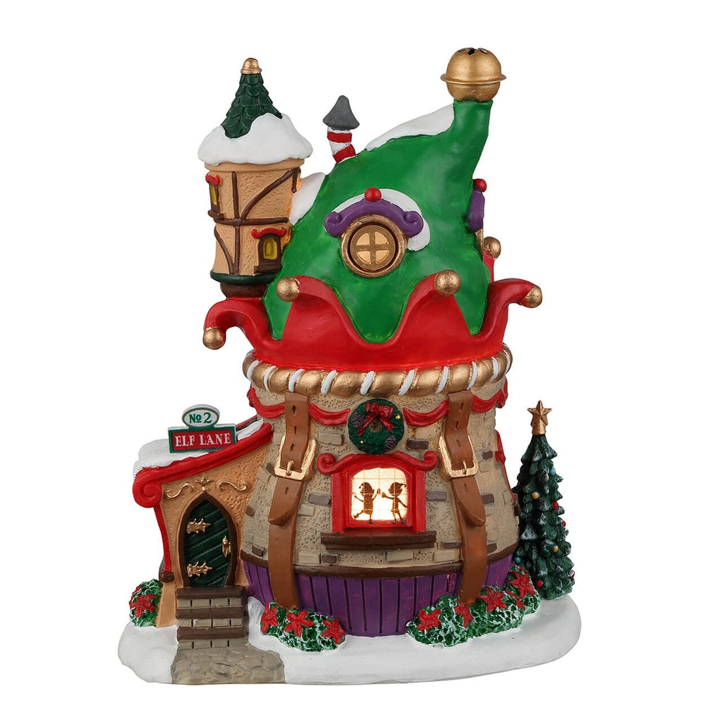 LEMAX PRE-ORDER <br> Santa's Wonderland Table Piece <br> No. 2 Elf Lane