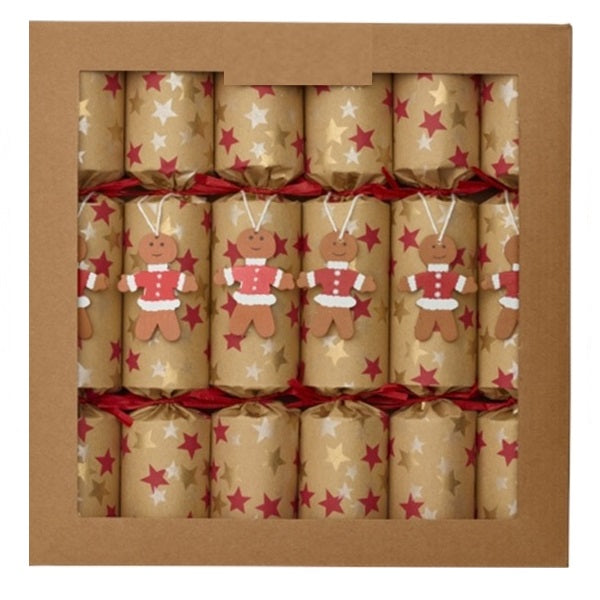 Bon Bons (Box of 6) <br> 12" Christmas Gingerbread