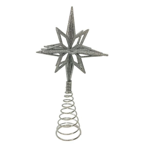 Tree Topper <br> Star 3D Bethlehem Silver
