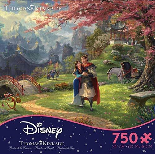 Thomas Kinkade Disney Dreams - 750 Piece Puzzle - Mickey & Minnie
