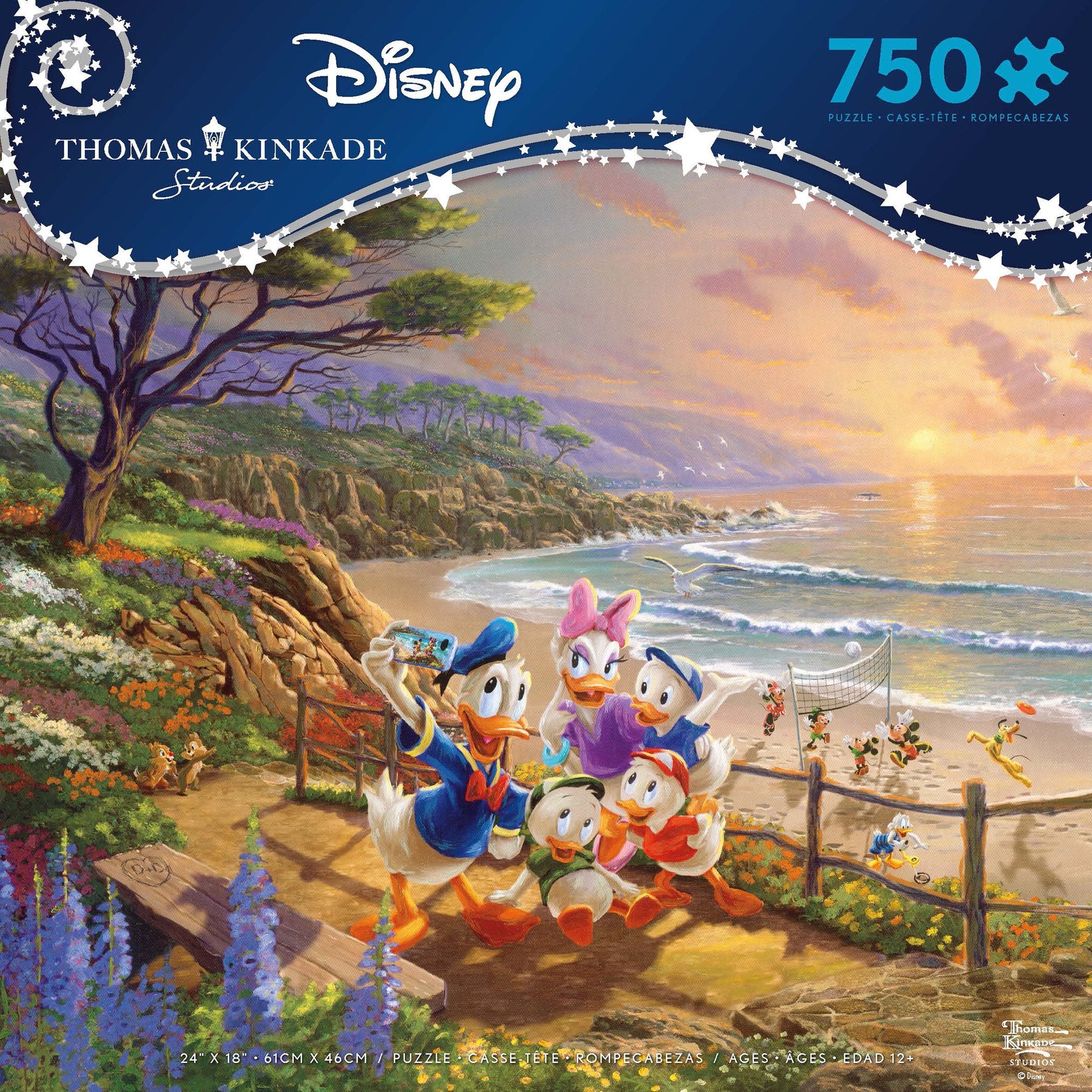 Tangled Puzzle (Thomas Kinkade Disney Collection) 750 Piece