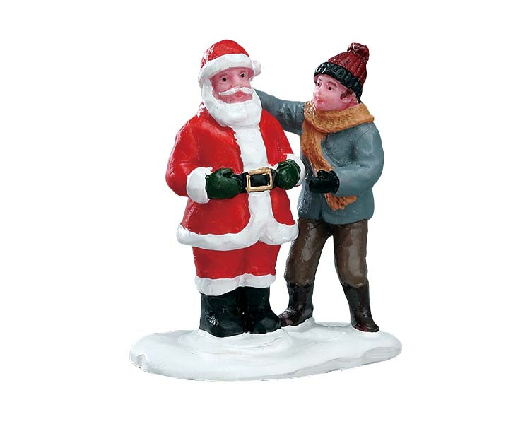 Lemax Figurine <br> Front Yard Santa