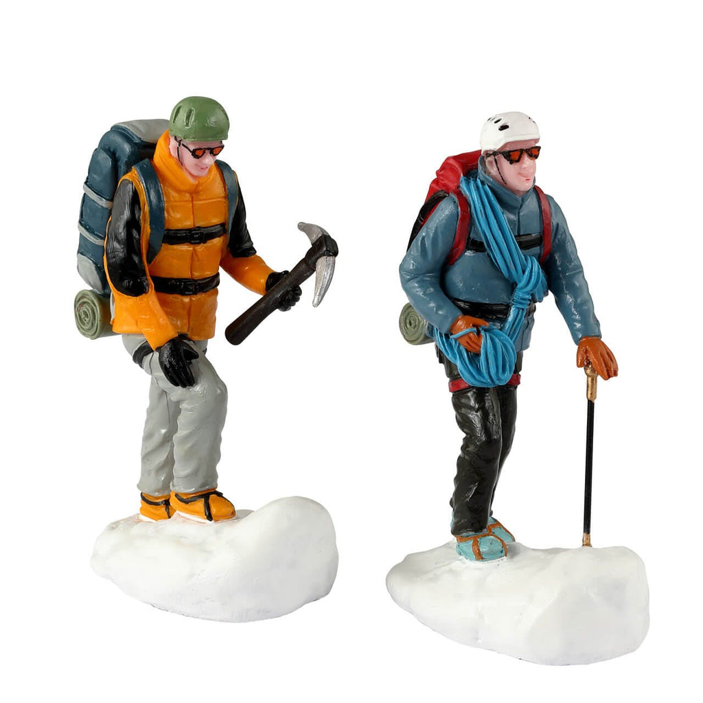 Lemax Figurine <br> Vail Village <br> Mountaineers