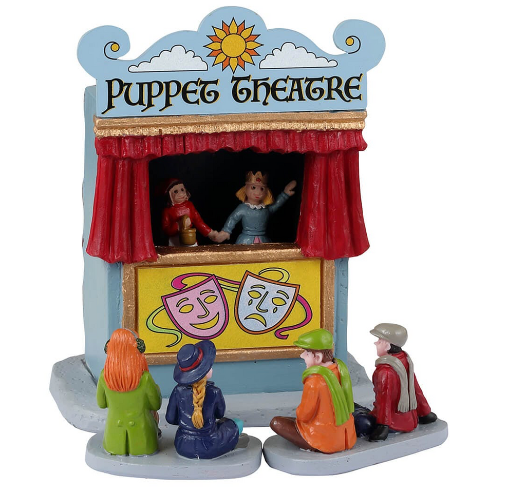 Lemax Table Piece <br> Puppet Theatre