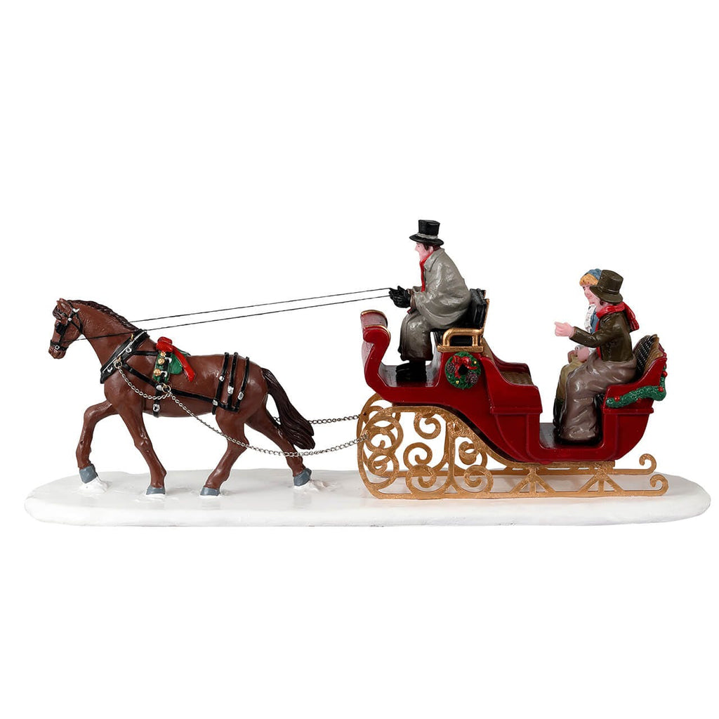 Lemax Table Piece <br> Scenic Sleigh Ride