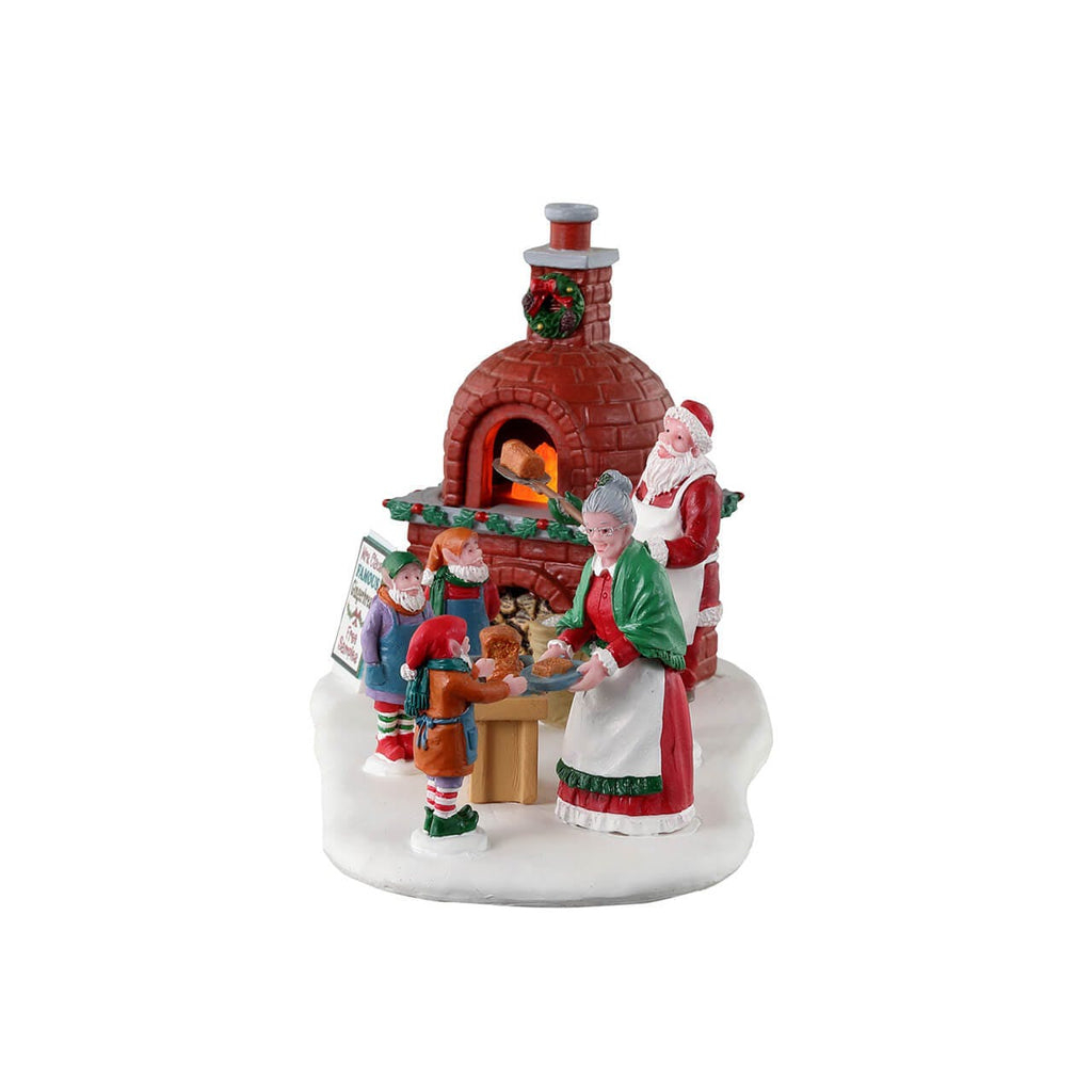 LEMAX PRE-ORDER <br> Santa's Wonderland <br> Mrs. Claus' Gingerbread Bake