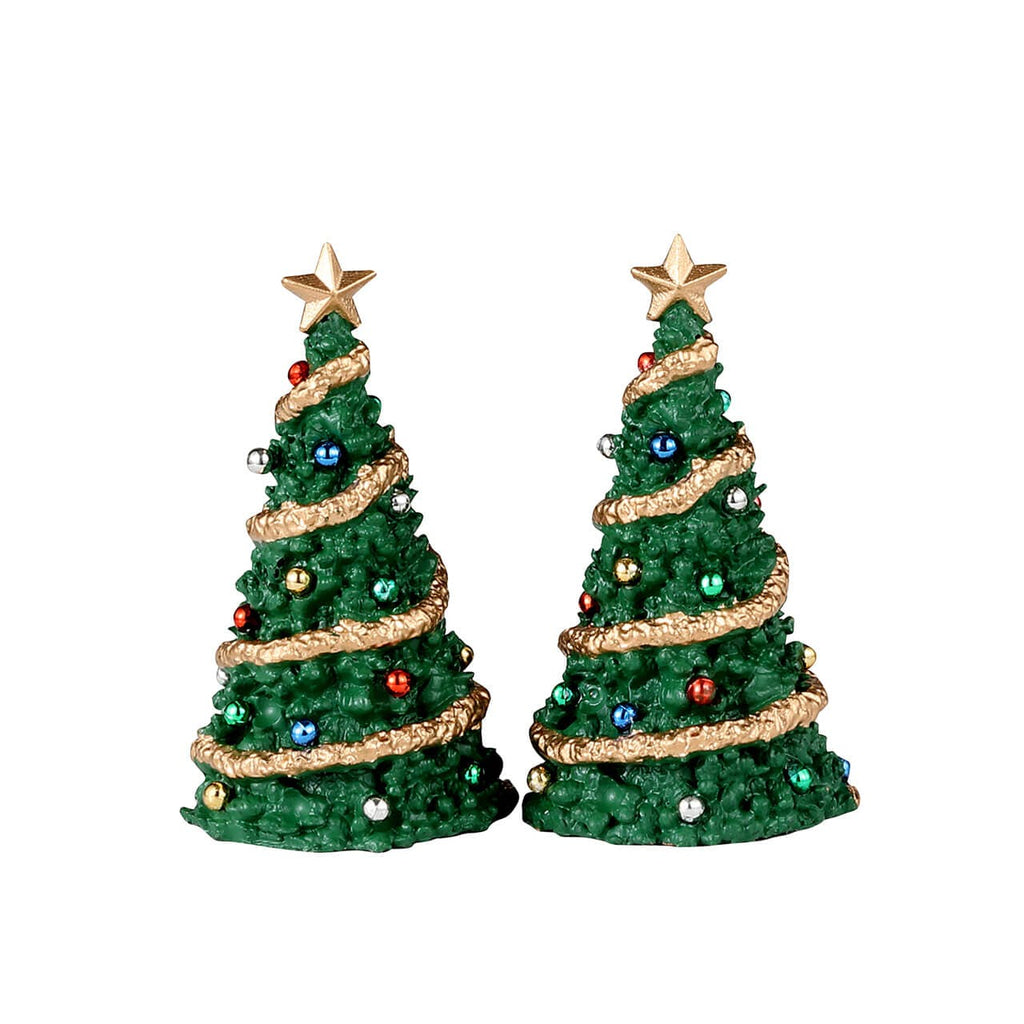 LEMAX PRE-ORDER <br> Lemax Accessory <br> Classic Christmas Tree, Set of 2