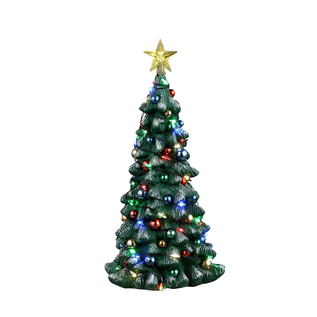 Lemax Lighted Accessories <br> Snowy Christmas Tree