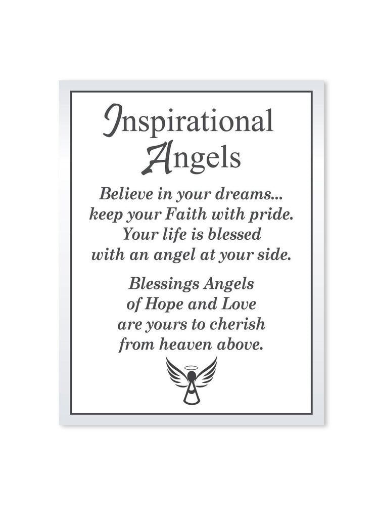 Inspirational Angel Tokens <br> 6 Assorted