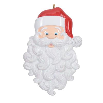 Personalised Hanging Ornament <br> Santa Face