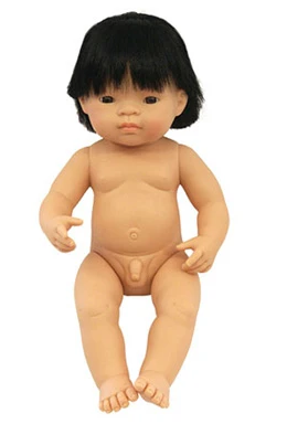 Miniland Doll <br> 38cm Baby Boy<br>Asian