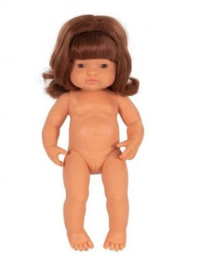 Miniland Doll <br> 38cm Baby Girl<br>Caucasian