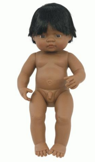 Miniland Doll <br> 38cm Baby Boy<br> Latin American