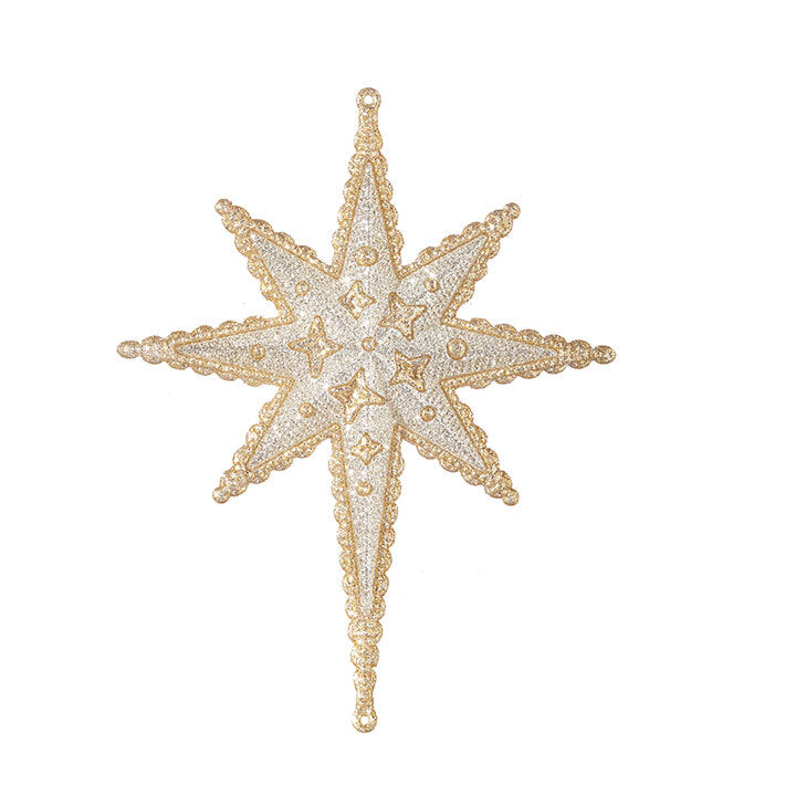 RAZ Imports <br> Hanging Ornament <br> Christmas Star Ornament