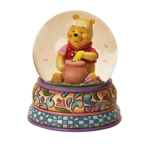 Disney Traditions <br> Winnie the Pooh Water Globe <br> "Hunny Of A Bear"