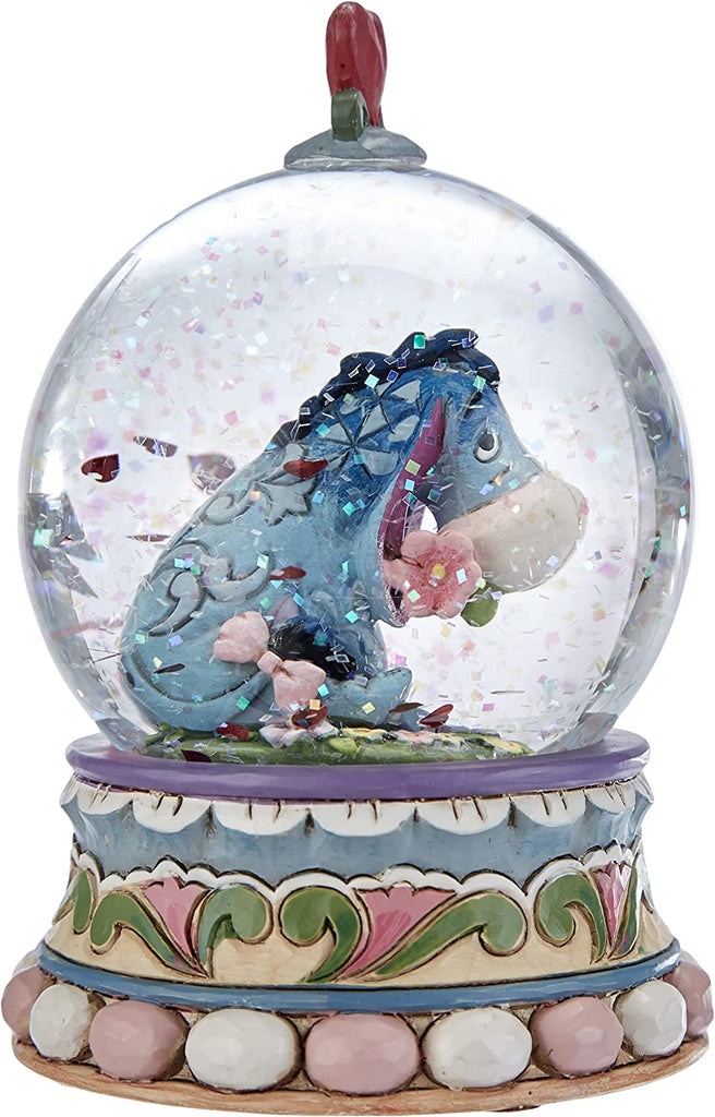 Disney Traditions <br> Eeyore Water Globe <br> "Gloom to Bloom"