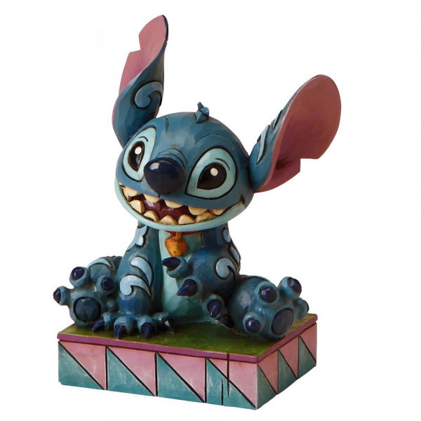 DISNEY TRADITIONS <br> Stitch Personality Pose <br> “Ohana Means Family”