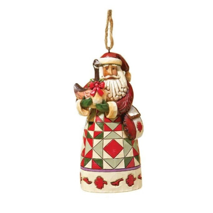 Heartwood Creek <br>Hanging Ornament <br> Canadian Santa