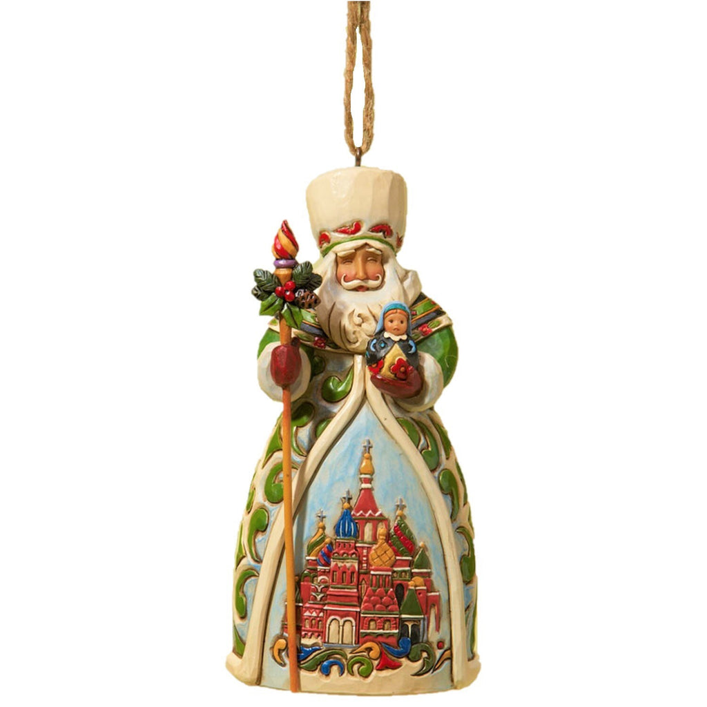 Heartwood Creek <br> Hanging Ornament <br> Russian Santa