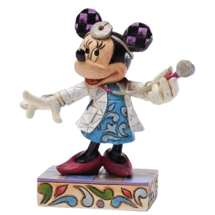 DISNEY TRADITIONS<br> Doctor Minnie Personality Pose <br> "To Your Health"