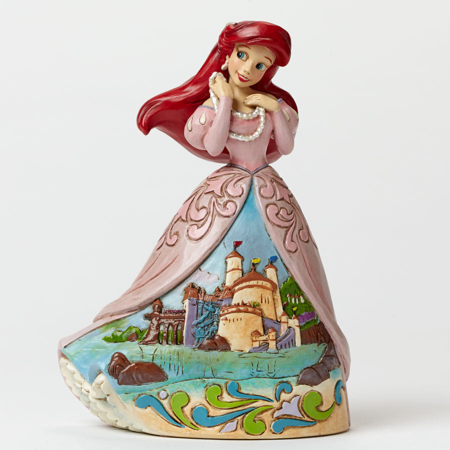DISNEY TRADITIONS<br>Ariel with Castle Dress <br>"Sanctuary By The Sea"