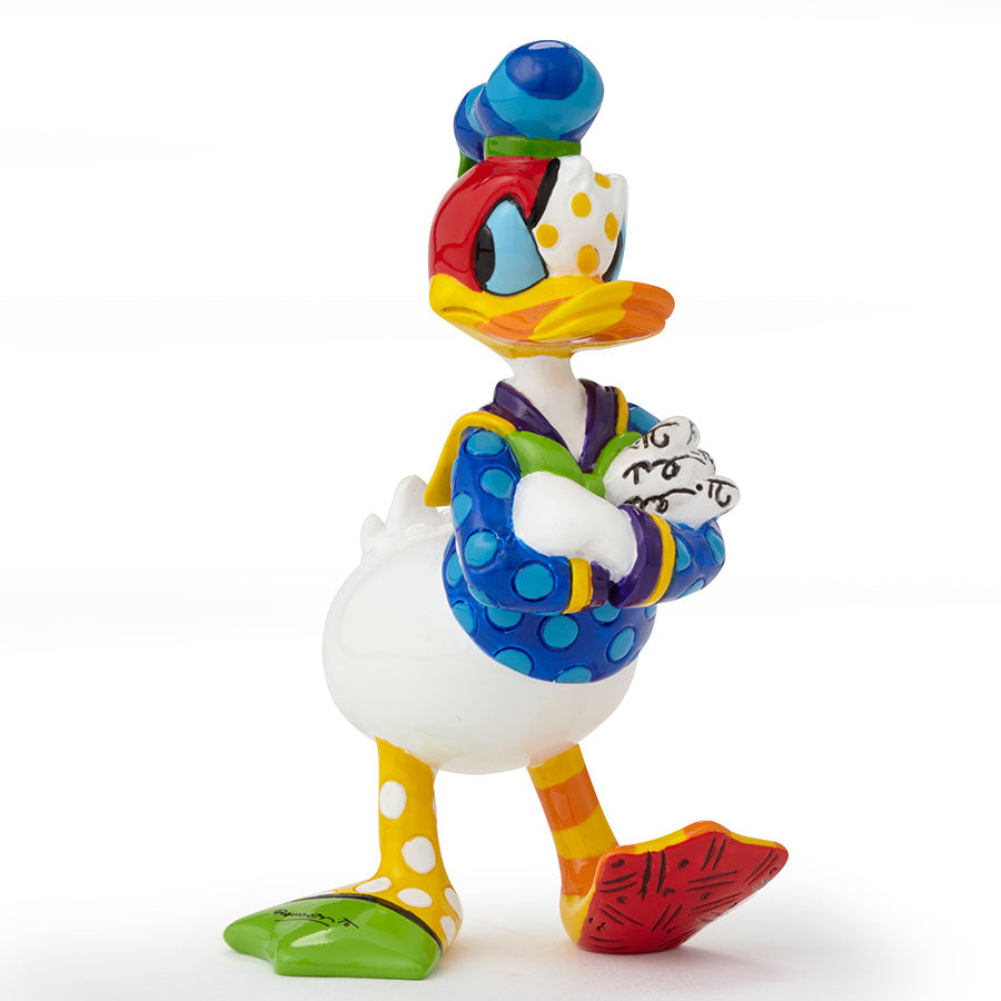 Disney Britto <br> Angry Donald Duck Figurine <br>(Mini)